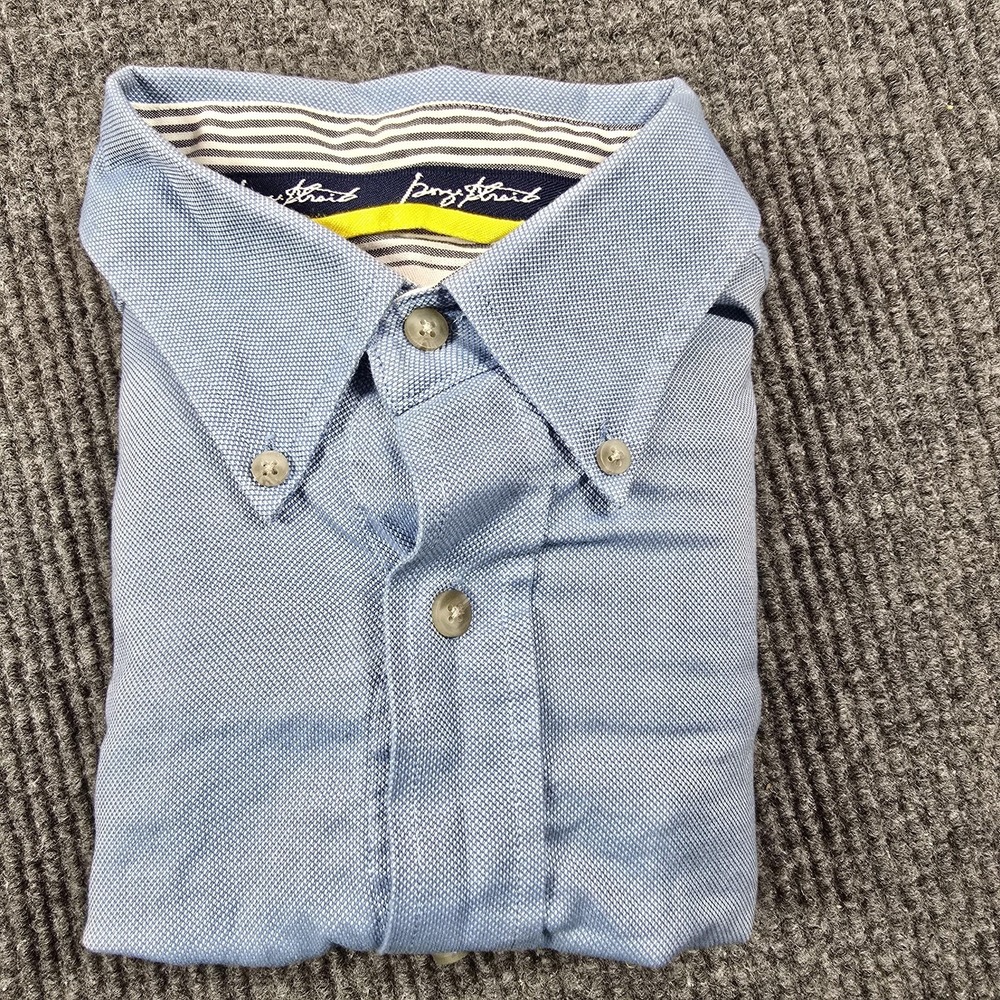 Wrangler Blue Casual Button Down Shirt